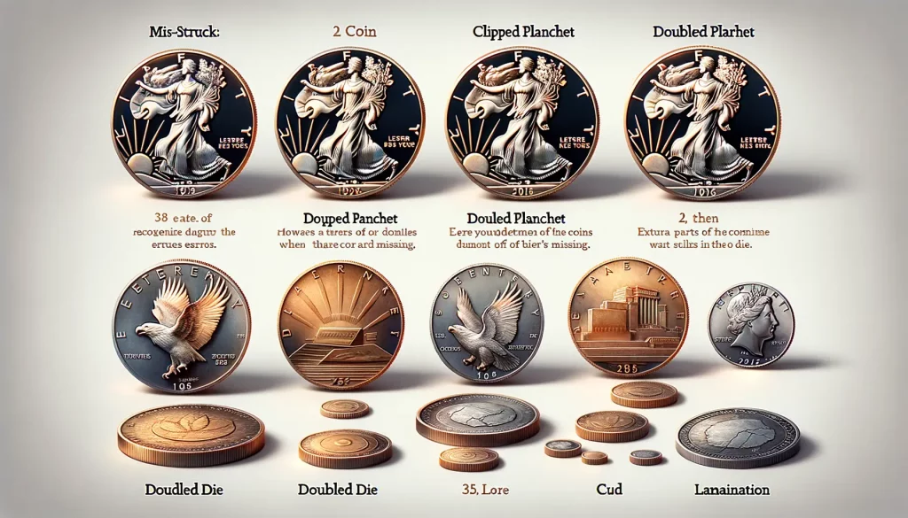 Types of Error Coins and How to Recognize Them