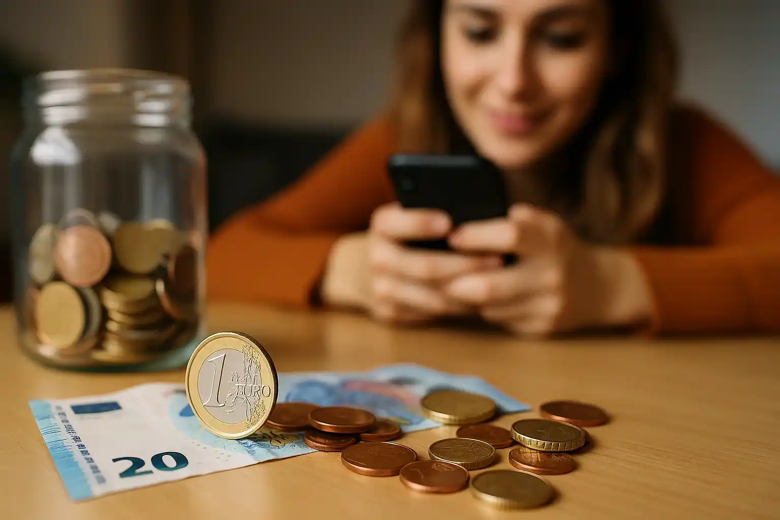 A woman from Spain calculates the amount of spare savings to see if she can buy some budget investments.